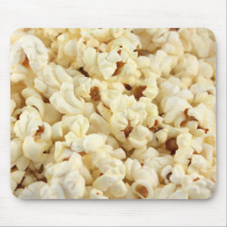 Plain popcorn close up. mouse pad