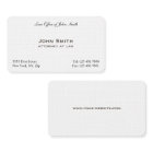 Plain Professional Elegant Attorney Law Office