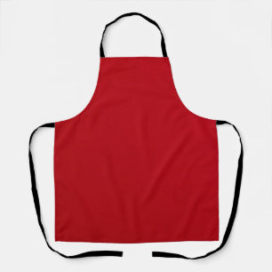 Plain Red Colour Apron