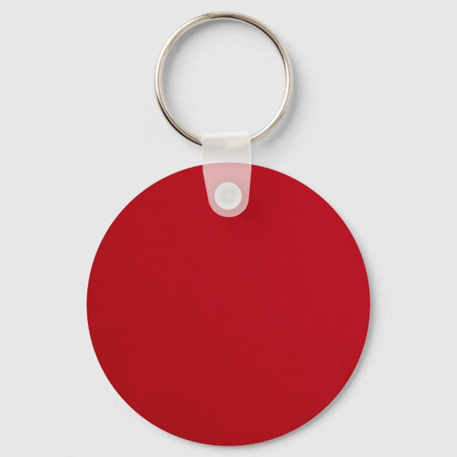 Plain Red Colour Keychain (Front)