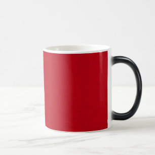 Plain Red Colour Magic Mug