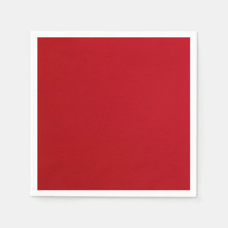 Plain Red Colour Napkin