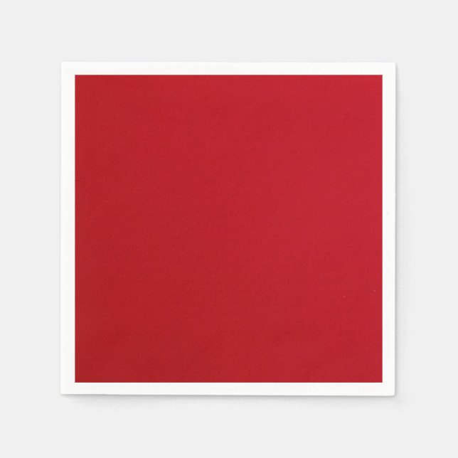 Plain Red Colour Napkin (Front)