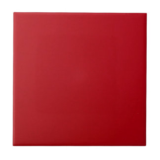 Plain Red Colour  Tile