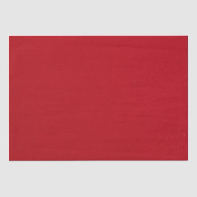 Plain Red Colour  Tissue Paper (Front)