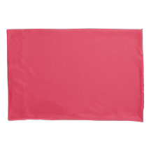 Plain Red Pillowcase 