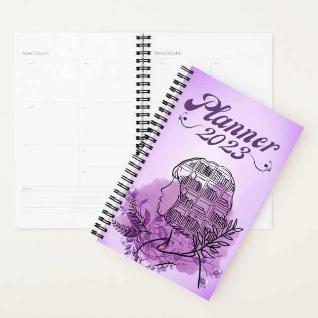 Plain Roxo Planner (Display)