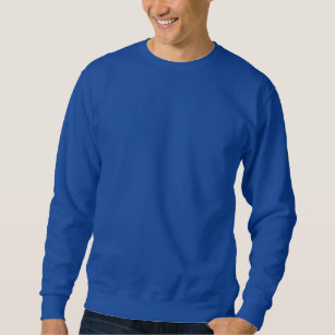 Plain on sale blue sweatshirt