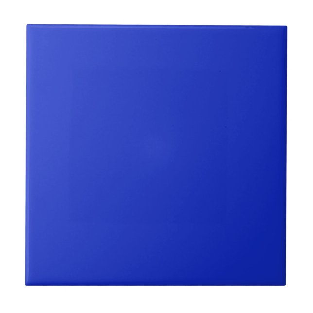 Plain Royal Blue Tile (Front)
