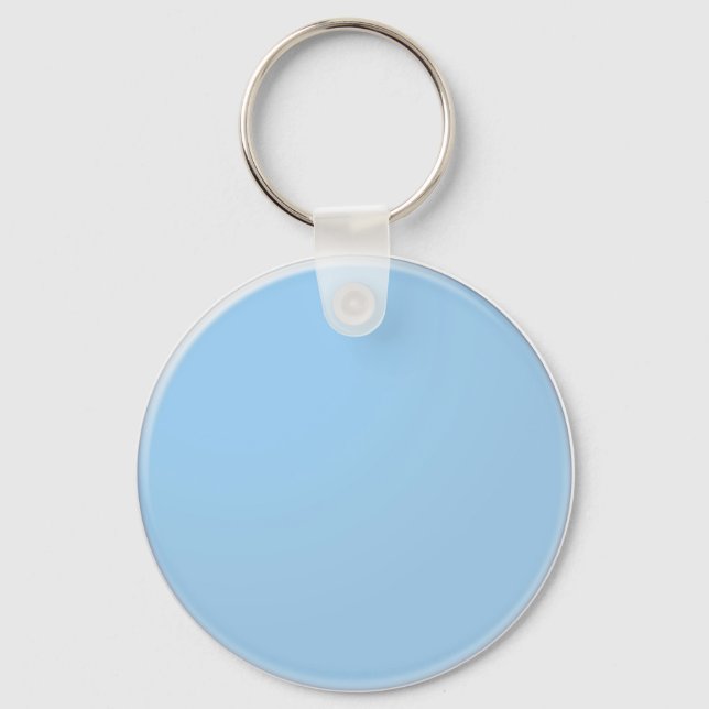 Plain Shades : Baby Blue Keychain (Front)