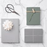 Plain Silver Smoke Spanish Grey Shades 3 Tones Wrapping Paper Sheet<br><div class="desc">Discover the captivating beauty of our Grey Shades collection! Immerse yourself in the subtlety of Silver, embrace the understated elegance of Smoke, and command attention with the sophistication of Spanish Grey in this 3 grey tones collection. Get ready to elevate your celebrations with a touch of timeless allure using our...</div>