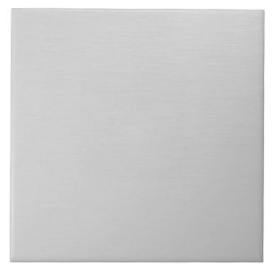 Plain Silver Tile