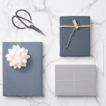 Plain Slate Marengo Medium Grey Shades 3 Tones Wrapping Paper Sheet<br><div class="desc">Discover the captivating beauty of our Grey Shades collection! Immerse yourself in the subtlety of Light Slate Grey, embrace the understated elegance of Marengo, and command attention with the sophistication of Medium Grey with 3 grey tones. Get ready to elevate your celebrations with a touch of timeless allure using our...</div>