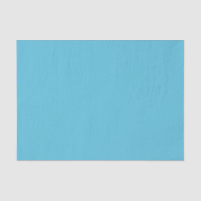 PLAIN SOLID BLUE | TISSUE PAPER (Front)