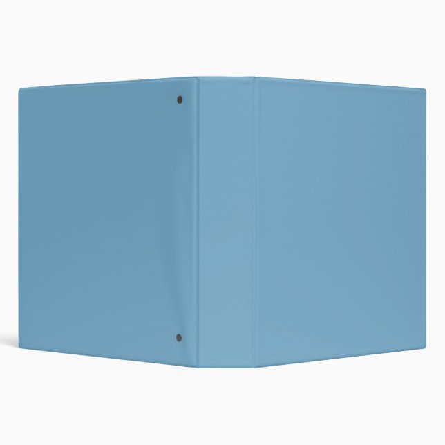 Plain solid pastel dusty blue binder (Background)