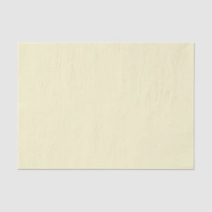 Plain Solid Pastel Yellow Tissue Paper