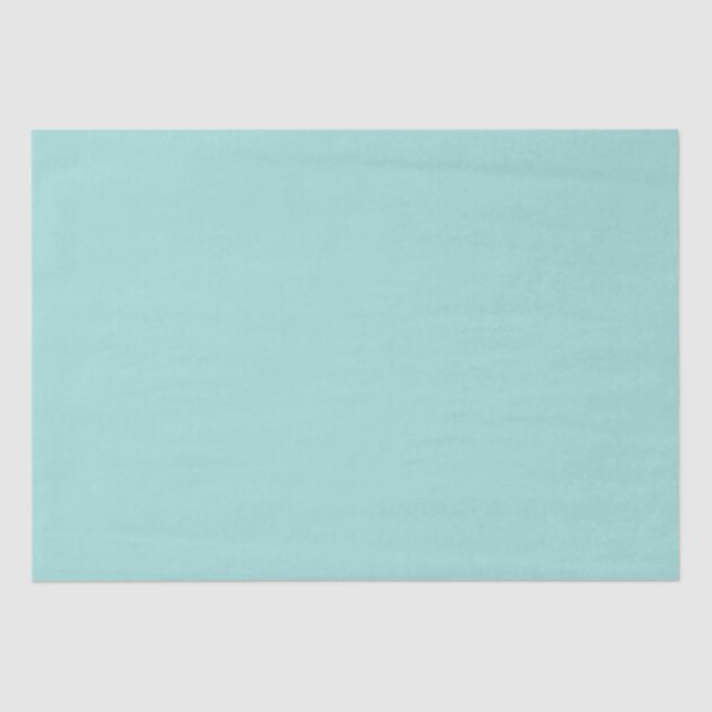 Plain Solid Teal Tissue Paper (Front)