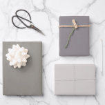 Plain Stone Taupe Timberwolf Grey Shades 3 Tones Wrapping Paper Sheet<br><div class="desc">Discover the captivating beauty of our Grey Shades collection! Immerse yourself in the subtlety of Stone Grey, embrace the understated elegance of Taupe Grey, and command attention with the sophistication of Timberwolf in this 3 grey tones collection. Get ready to elevate your celebrations with a touch of timeless allure using...</div>