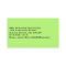 Plain Talk Psychotherapist Modern Business Card