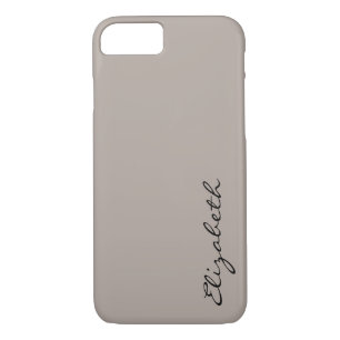 Plain Tan Background iPhone 8/7 Case