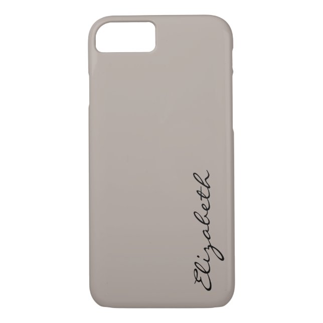 Plain Tan Background Case-Mate iPhone Case (Back)