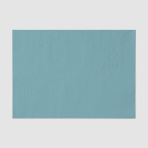Plain Teal Background Tissue Paper