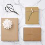 Plain Toast Camel Canvas Brown Shades 3 Tones Wrapping Paper Sheet<br><div class="desc">Discover the captivating beauty of our Brown Shades collection! Immerse yourself in the subtlety of Butter Toast, embrace the understated elegance of Camel, and command attention with the sophistication of Canvas Brown in this 3 brown tones collection. Get ready to elevate your celebrations with a touch of timeless allure using...</div>