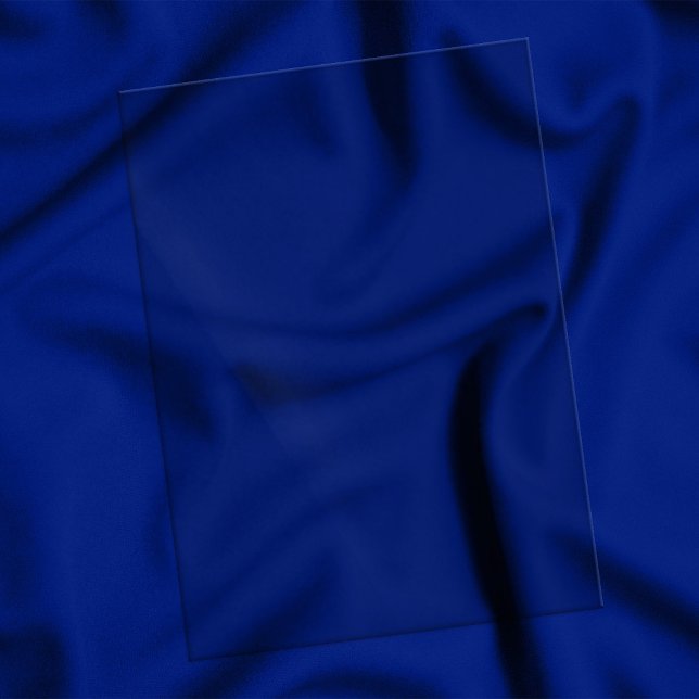 Plain Transparent 5" x 7" Blank Graduation Acrylic Invitations (5" x 7" clear acrylic graduation wedding invitation)