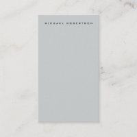 Plain Unique Special Grey Personalized Own Name