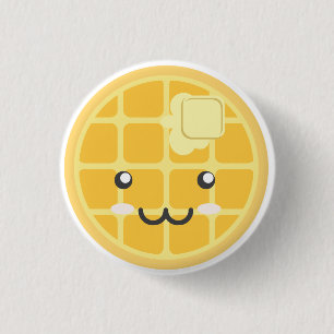 Plain Waffle Button