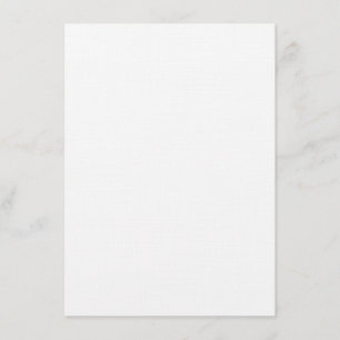 Plain White 4.5" x 6.25" Linen Blank Wedding Enclosure Card