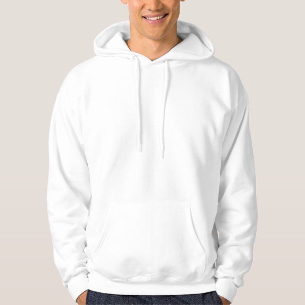 Plain hot sale white hoodie