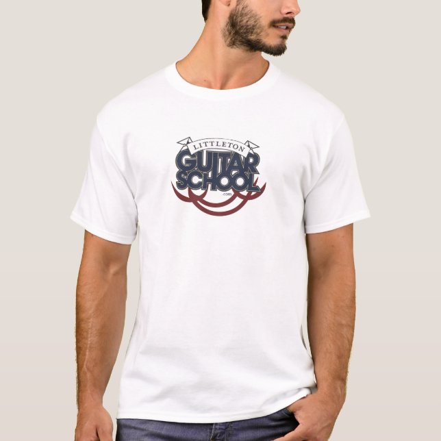 Plain White LGS Logo T-Shirt (Front)