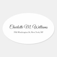 Plain White Minimalist Professional Modern