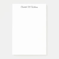 Plain White Minimalist Professional Modern