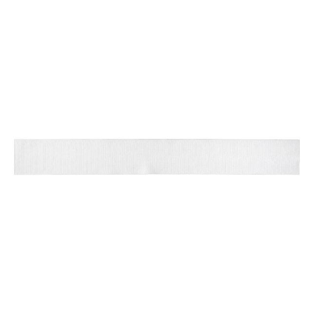 Plain White Valentine's Grosgrain Ribbon (Front)