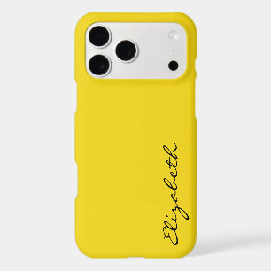 Plain Yellow Background