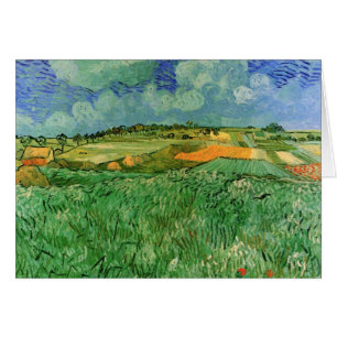 Plaine près d'Auvers par Vincent van Gogh
