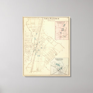 Plainfield, NJ Canvas Print