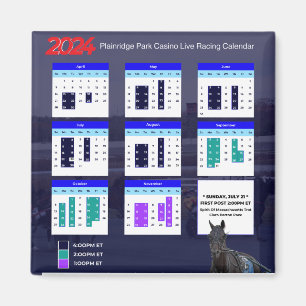 Plainridge Park Race Magnet
