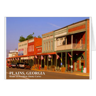 PLAINS, GEORGIA - Home of President Jimmy Carter