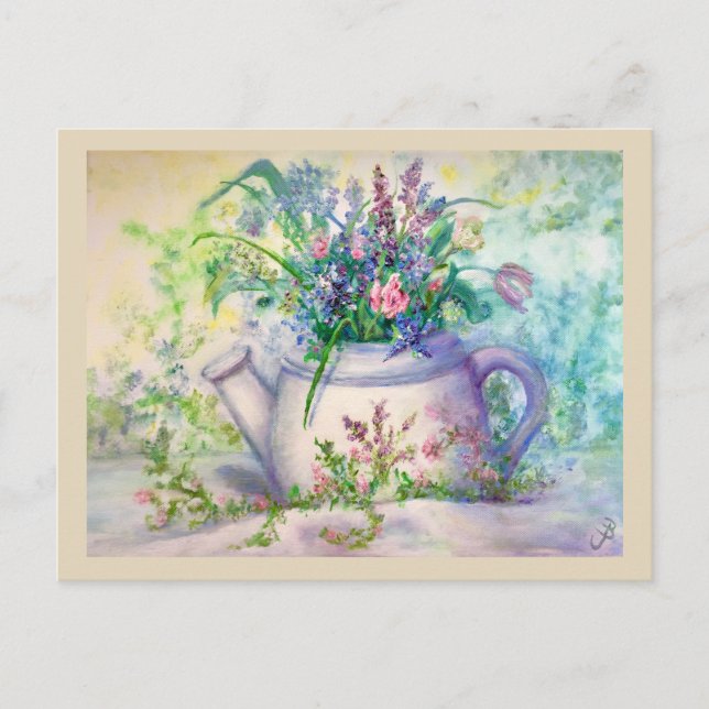 PLAISANCES D'ÉTÉ Carte postale d'Art par BeeJaySAG (Devant)