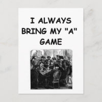 plaisanterie des joueurs de cartes