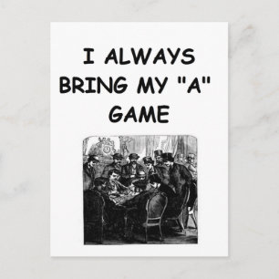 plaisanterie des joueurs de cartes