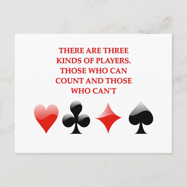 plaisanterie des joueurs de cartes (Devant)