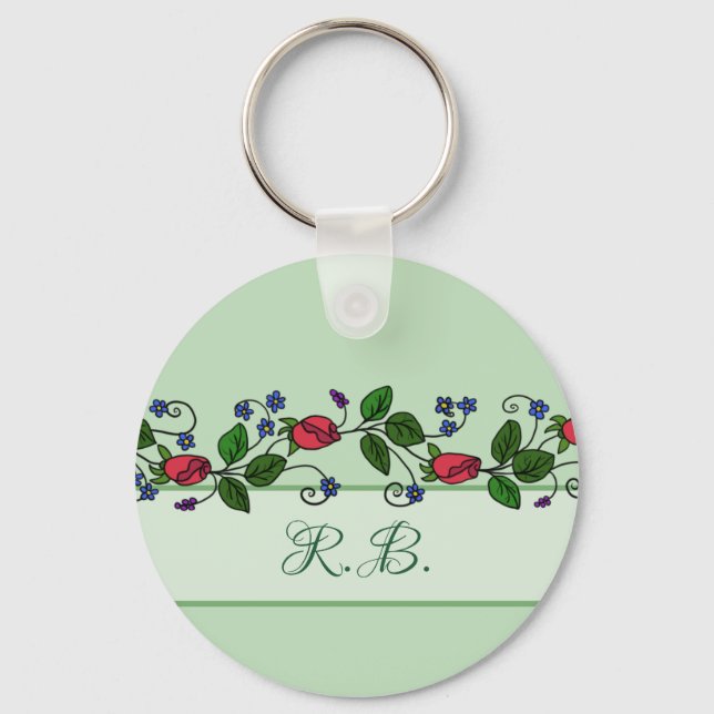 Plakatranke personalisiert keychain (Front)