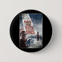 PLAN 9 FROM OUTER SPACE Movie Poster Vintage Film