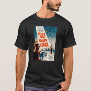 Plan 9 From Outer Space Vintage Movie Poster  T-Shirt