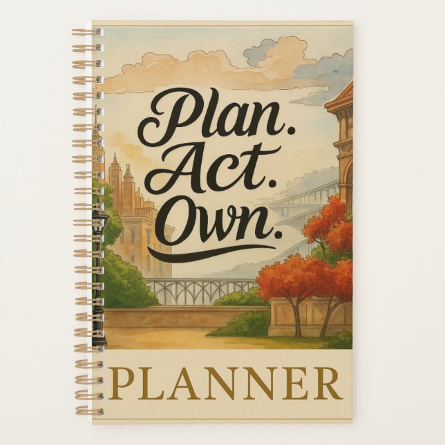 PLAN. ACT. OWN.” A Spirit-Wired™  (Devant)