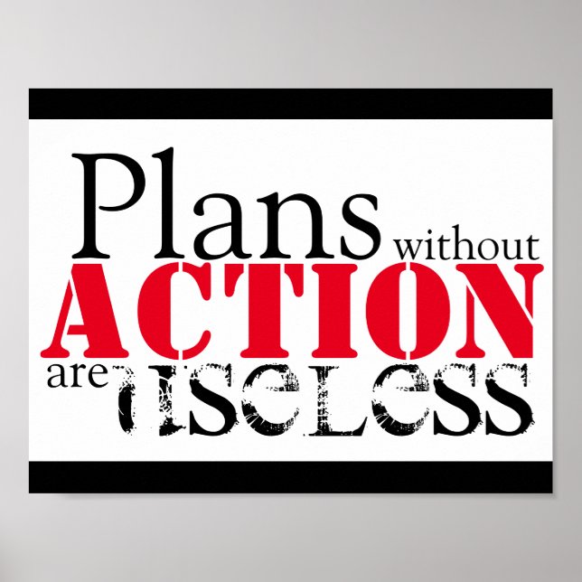 Plan Action Poster (Front)